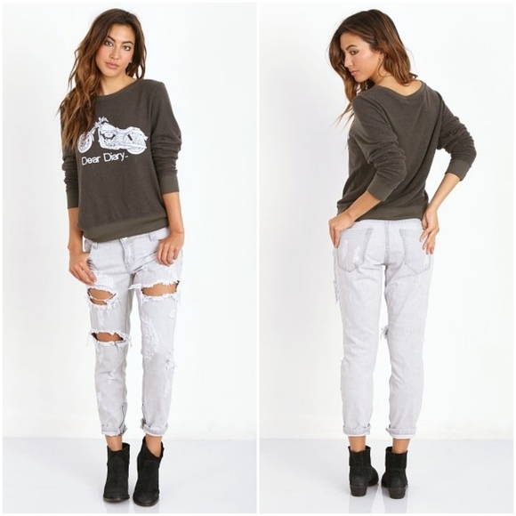 One Teaspoon Trashed Freebirds size 26 NWT - Picture 1 of 11